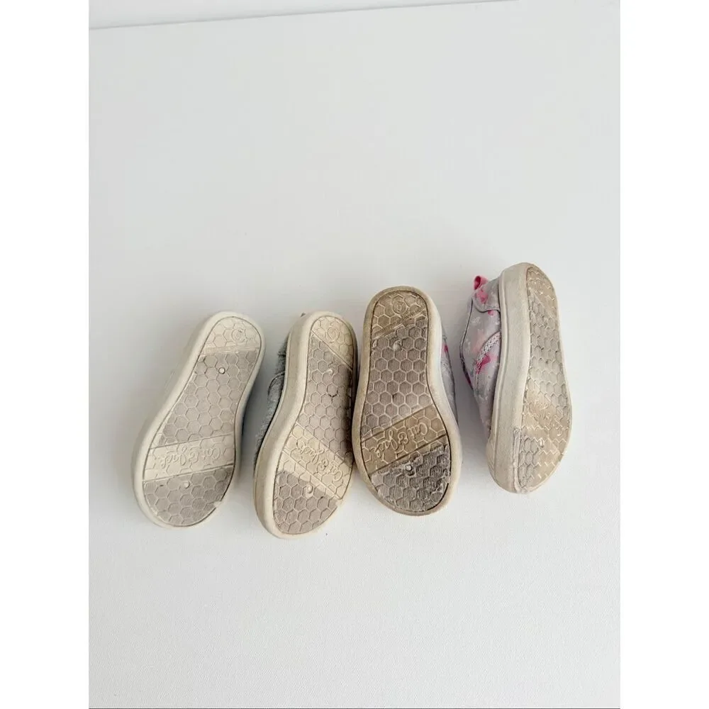 Cat & Jack Girl’s Todler slip on shoes size 6